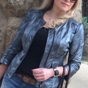 Genuine leather Rachel Roy black label